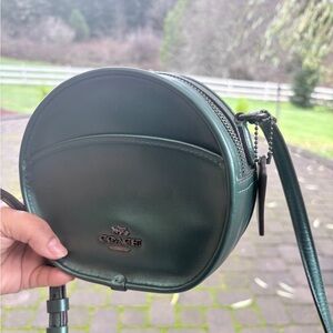 Coach Legacy Canteen Green Crossbody Bag